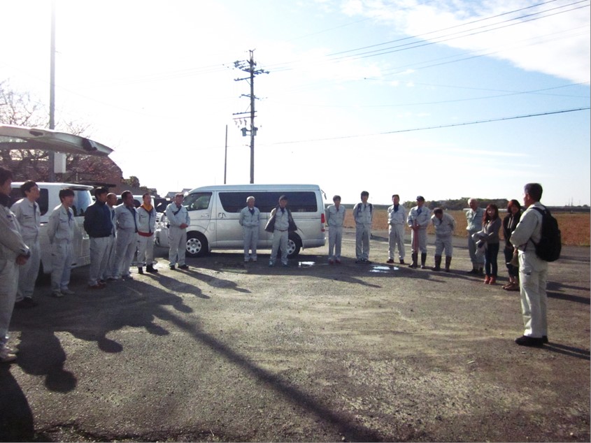 地域貢献活動の様子です。