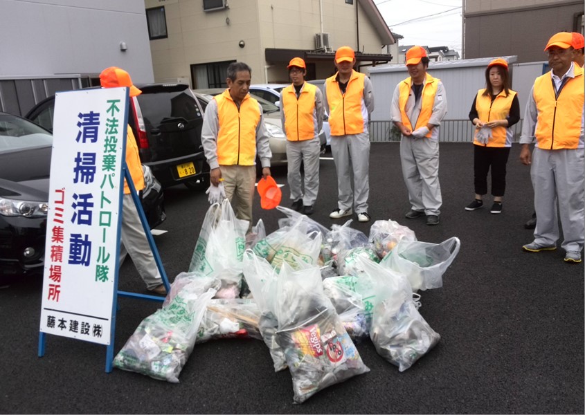 平成26年新社屋　環境美化活動