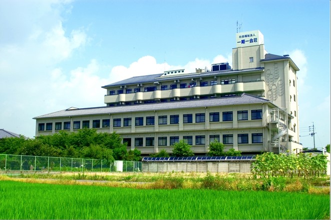平成6年開設の岩倉一期一会荘。市内唯一の特養です。